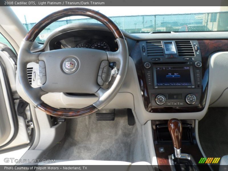 Light Platinum / Titanium/Dark Titanium 2008 Cadillac DTS