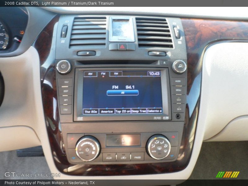 Light Platinum / Titanium/Dark Titanium 2008 Cadillac DTS