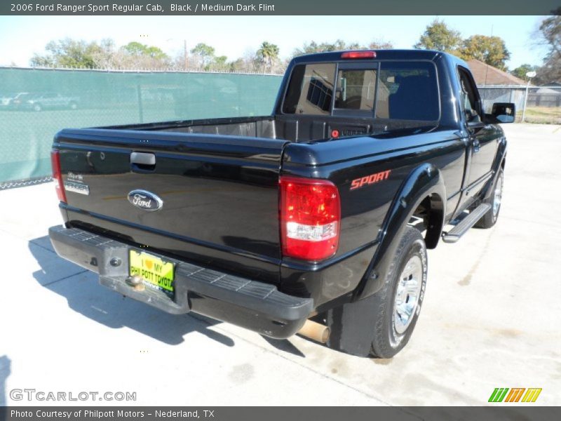 Black / Medium Dark Flint 2006 Ford Ranger Sport Regular Cab