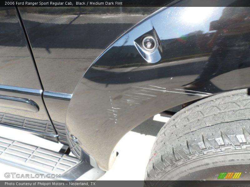 Black / Medium Dark Flint 2006 Ford Ranger Sport Regular Cab