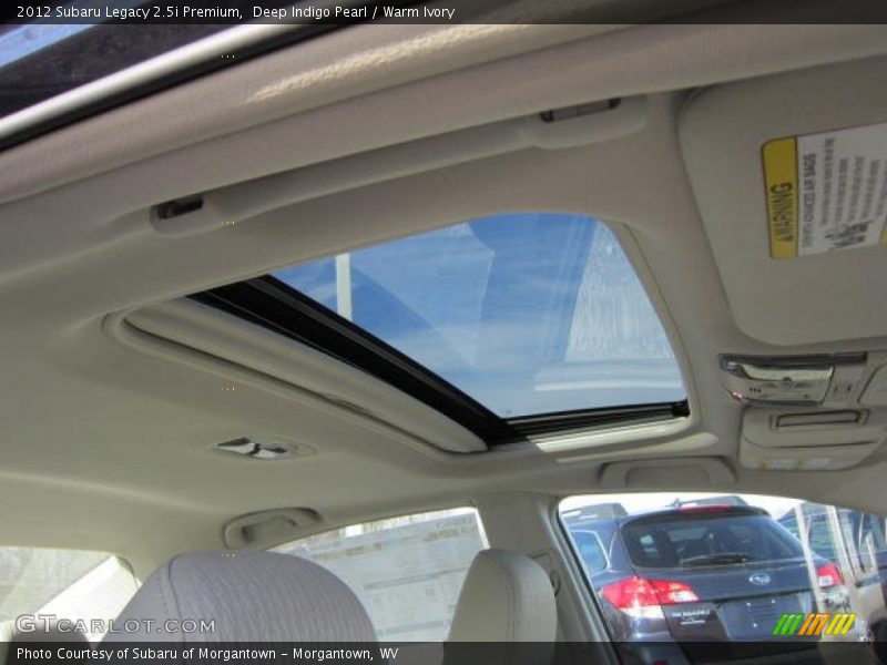 Deep Indigo Pearl / Warm Ivory 2012 Subaru Legacy 2.5i Premium