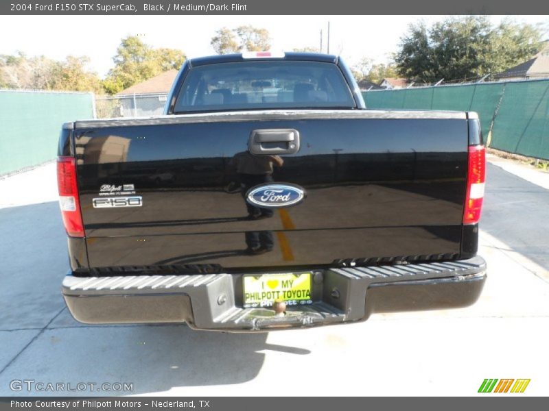 Black / Medium/Dark Flint 2004 Ford F150 STX SuperCab