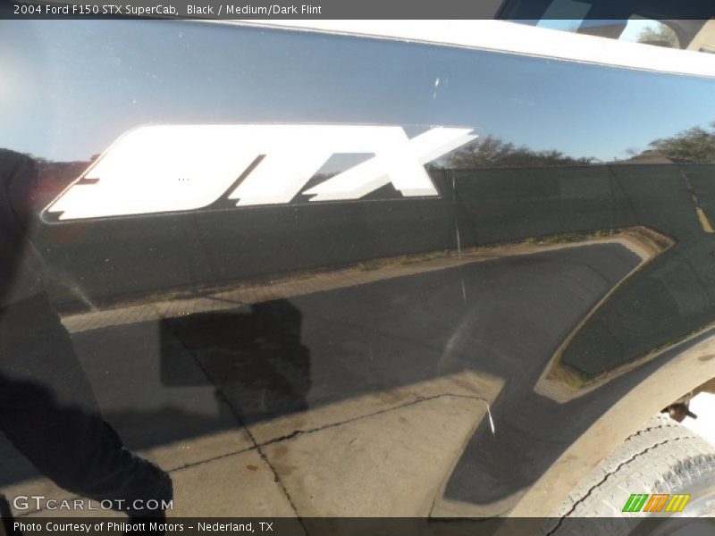 Black / Medium/Dark Flint 2004 Ford F150 STX SuperCab
