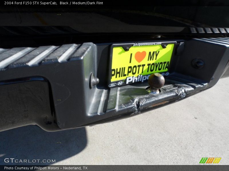 Black / Medium/Dark Flint 2004 Ford F150 STX SuperCab