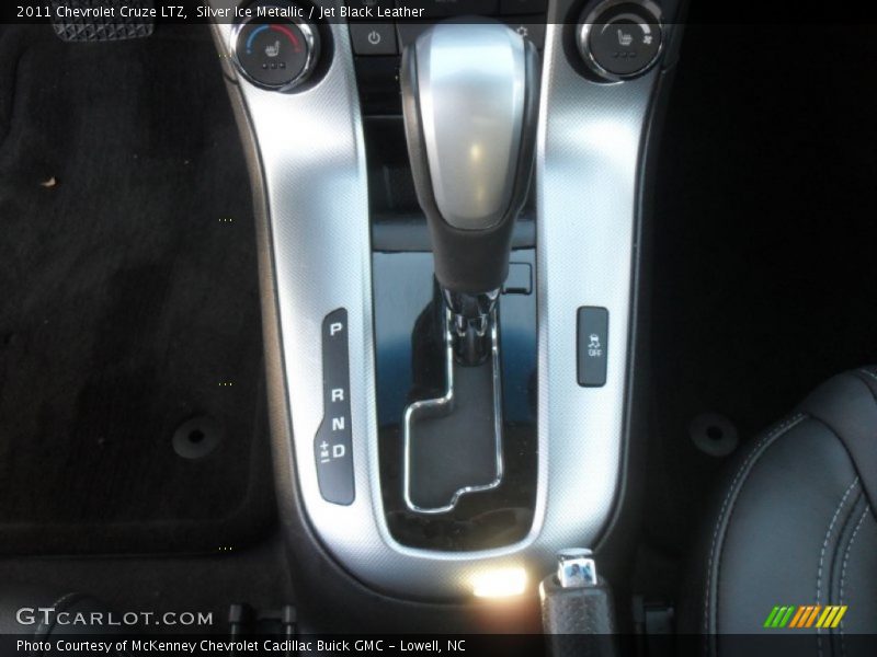 Silver Ice Metallic / Jet Black Leather 2011 Chevrolet Cruze LTZ