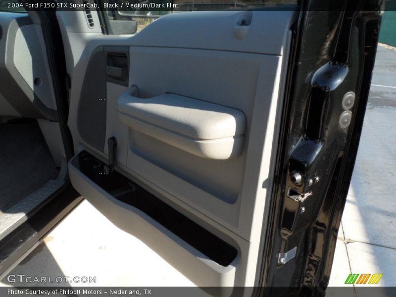 Black / Medium/Dark Flint 2004 Ford F150 STX SuperCab