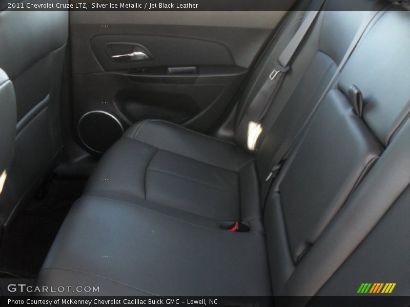 Silver Ice Metallic / Jet Black Leather 2011 Chevrolet Cruze LTZ