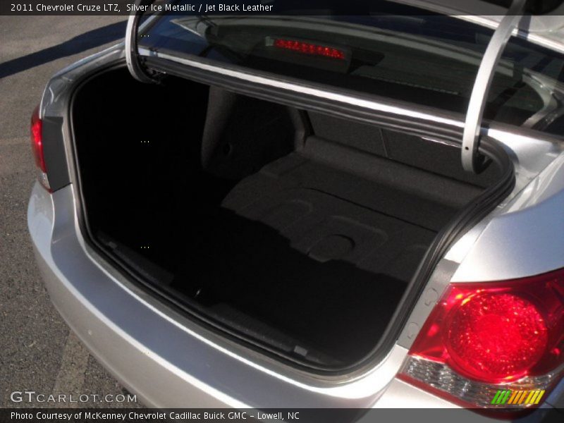 Silver Ice Metallic / Jet Black Leather 2011 Chevrolet Cruze LTZ