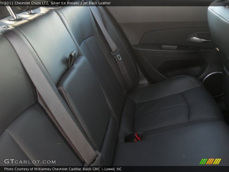 Silver Ice Metallic / Jet Black Leather 2011 Chevrolet Cruze LTZ