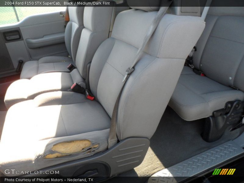 Black / Medium/Dark Flint 2004 Ford F150 STX SuperCab