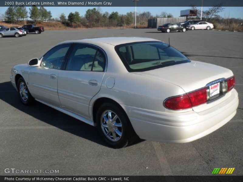 White Diamond / Medium Gray 2003 Buick LeSabre Limited