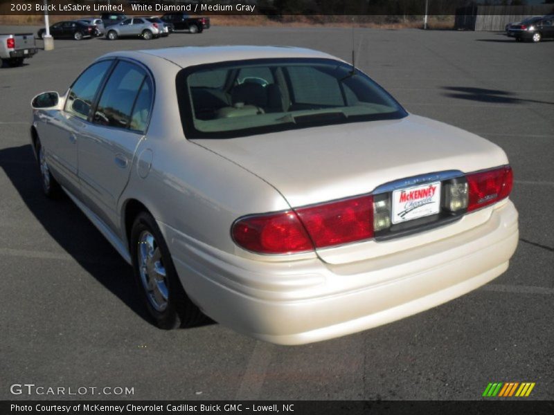 White Diamond / Medium Gray 2003 Buick LeSabre Limited