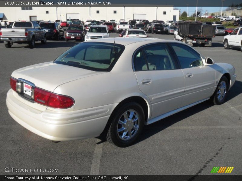 White Diamond / Medium Gray 2003 Buick LeSabre Limited