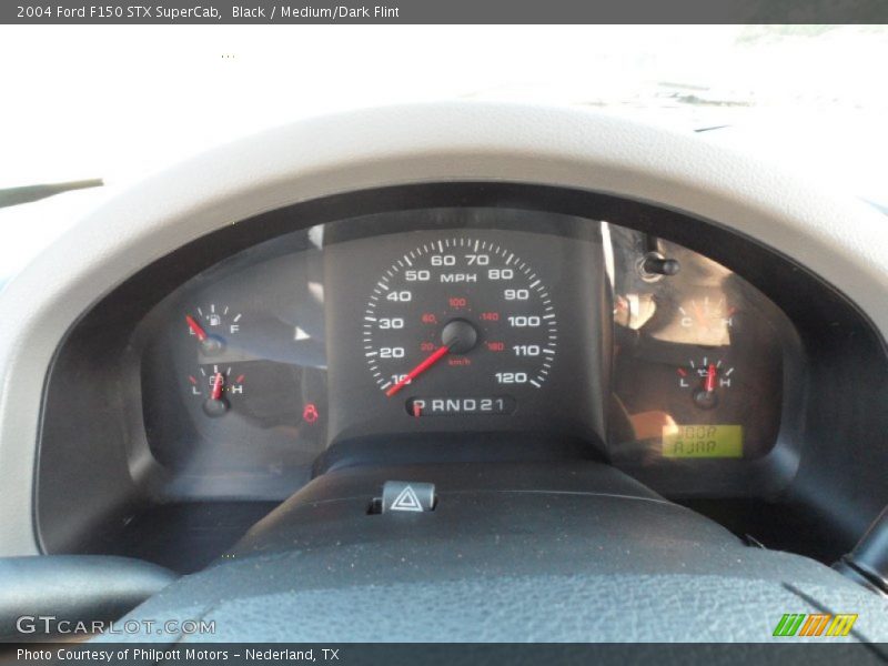 Black / Medium/Dark Flint 2004 Ford F150 STX SuperCab