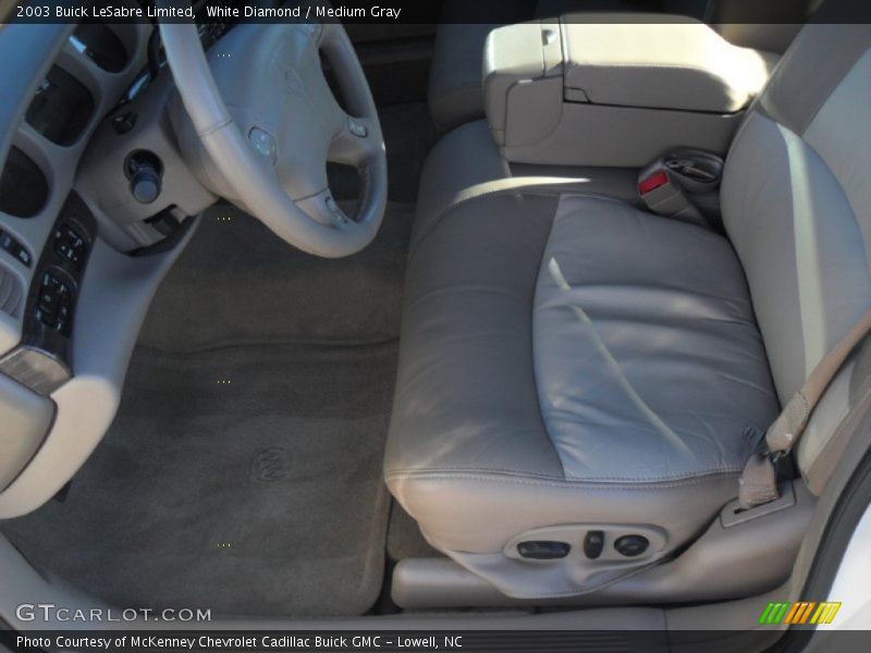 White Diamond / Medium Gray 2003 Buick LeSabre Limited