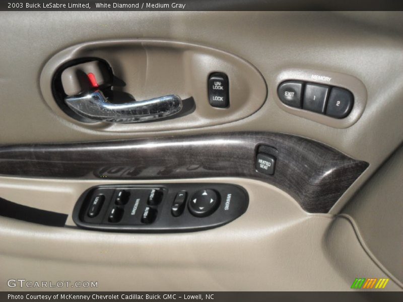 White Diamond / Medium Gray 2003 Buick LeSabre Limited