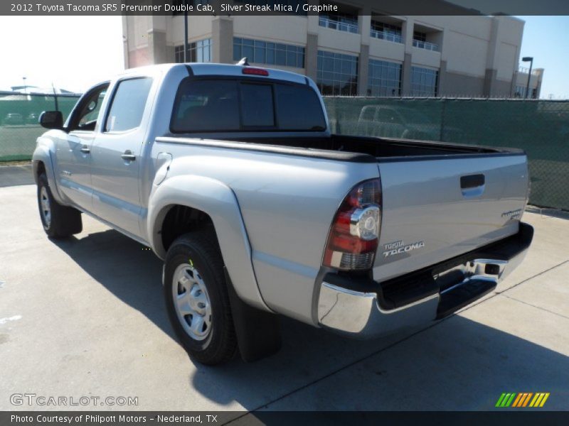 Silver Streak Mica / Graphite 2012 Toyota Tacoma SR5 Prerunner Double Cab