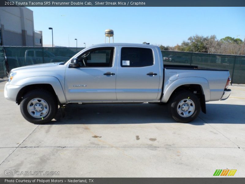 Silver Streak Mica / Graphite 2012 Toyota Tacoma SR5 Prerunner Double Cab