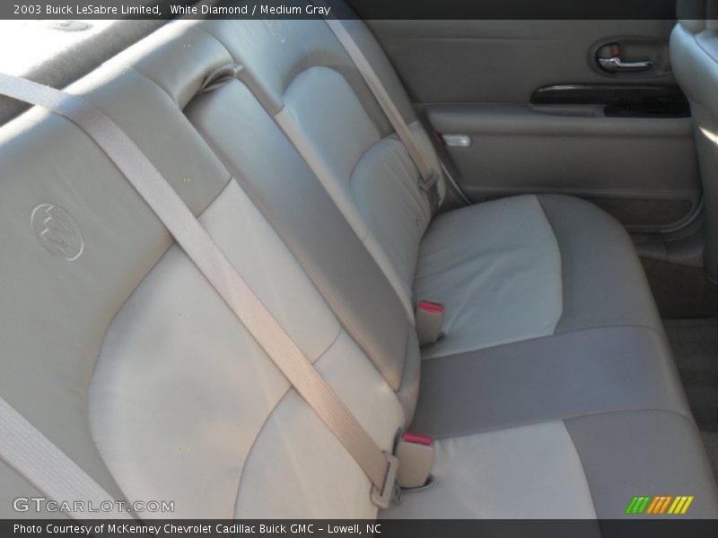 White Diamond / Medium Gray 2003 Buick LeSabre Limited