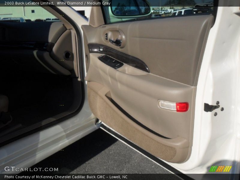 White Diamond / Medium Gray 2003 Buick LeSabre Limited