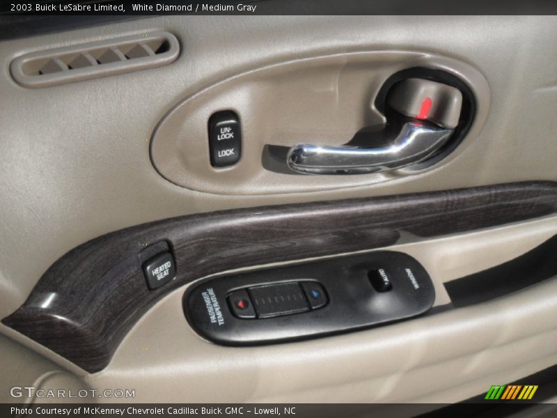 White Diamond / Medium Gray 2003 Buick LeSabre Limited