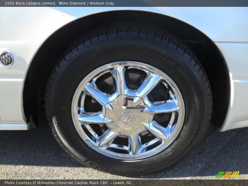 White Diamond / Medium Gray 2003 Buick LeSabre Limited