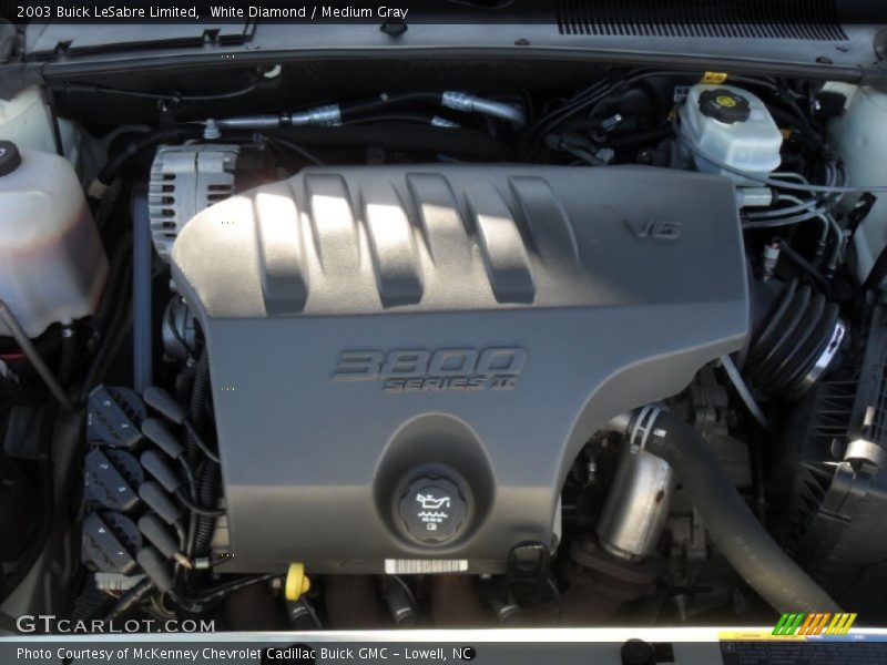 White Diamond / Medium Gray 2003 Buick LeSabre Limited
