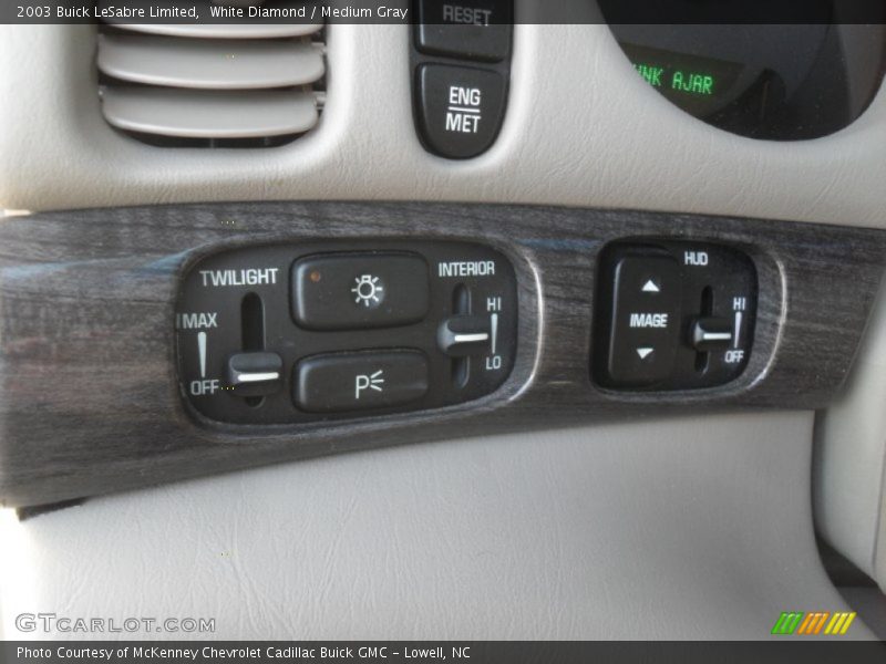 White Diamond / Medium Gray 2003 Buick LeSabre Limited