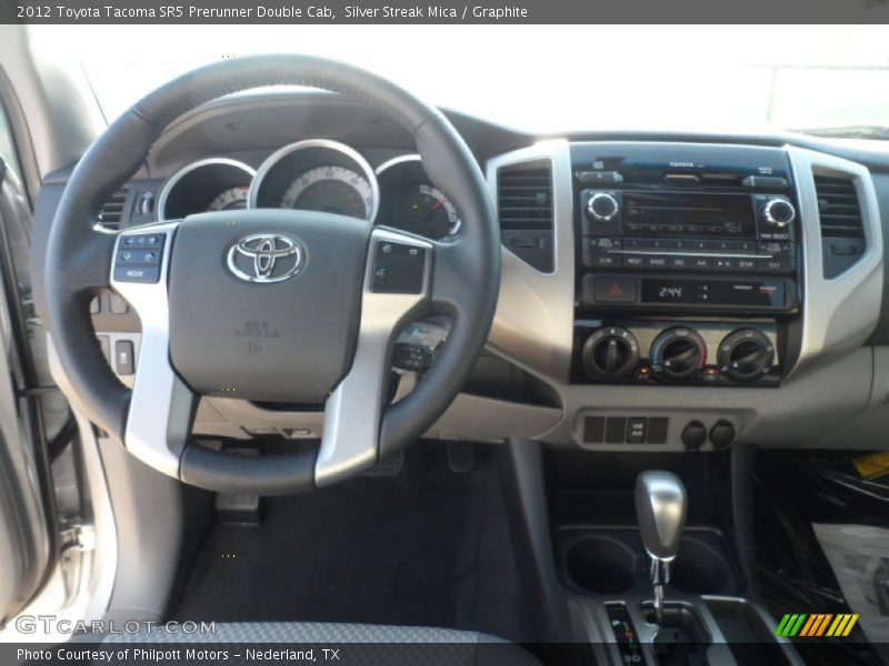 Silver Streak Mica / Graphite 2012 Toyota Tacoma SR5 Prerunner Double Cab