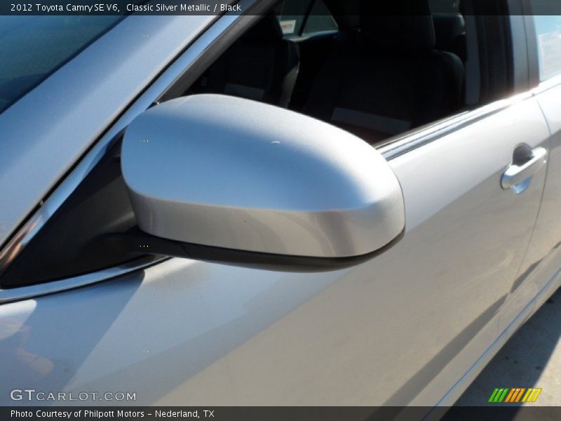 Classic Silver Metallic / Black 2012 Toyota Camry SE V6