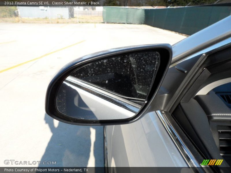 Classic Silver Metallic / Black 2012 Toyota Camry SE V6