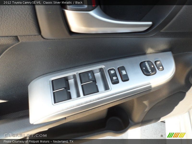 Classic Silver Metallic / Black 2012 Toyota Camry SE V6