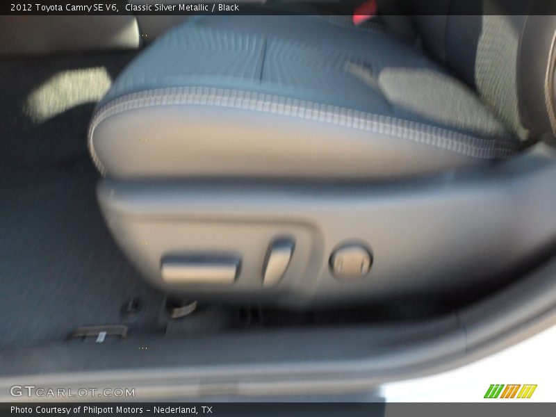 Classic Silver Metallic / Black 2012 Toyota Camry SE V6