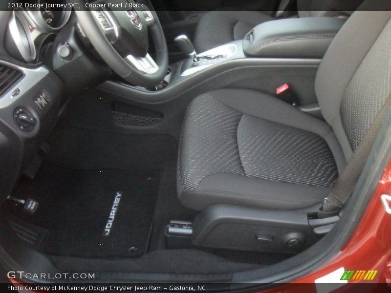 Copper Pearl / Black 2012 Dodge Journey SXT