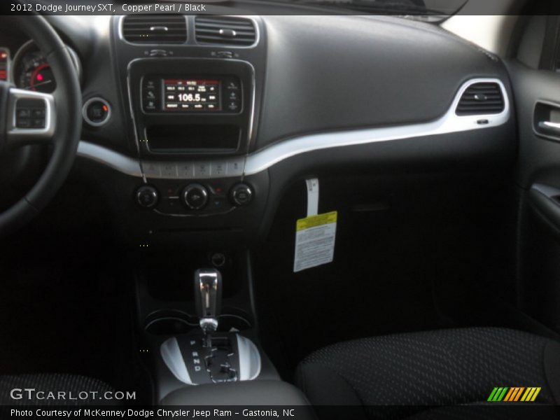 Copper Pearl / Black 2012 Dodge Journey SXT