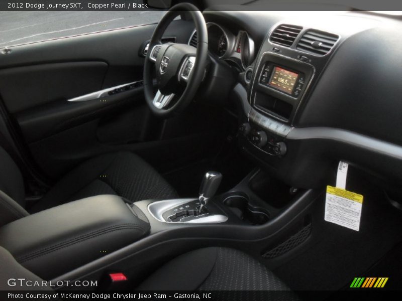 Copper Pearl / Black 2012 Dodge Journey SXT