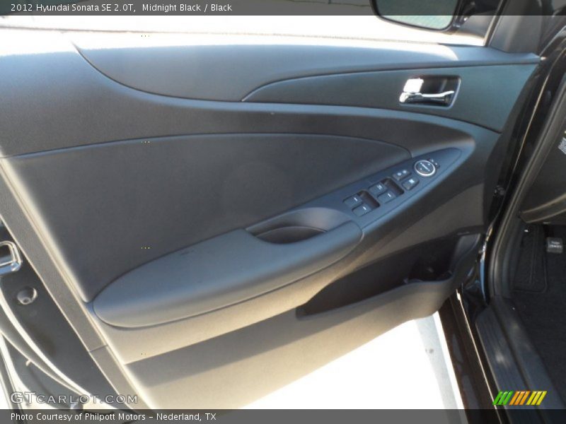 Midnight Black / Black 2012 Hyundai Sonata SE 2.0T