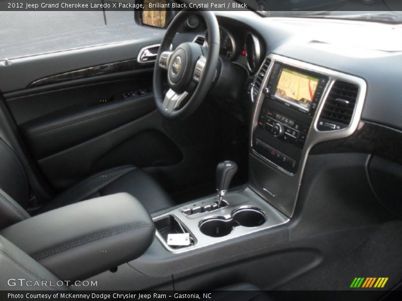 Brilliant Black Crystal Pearl / Black 2012 Jeep Grand Cherokee Laredo X Package