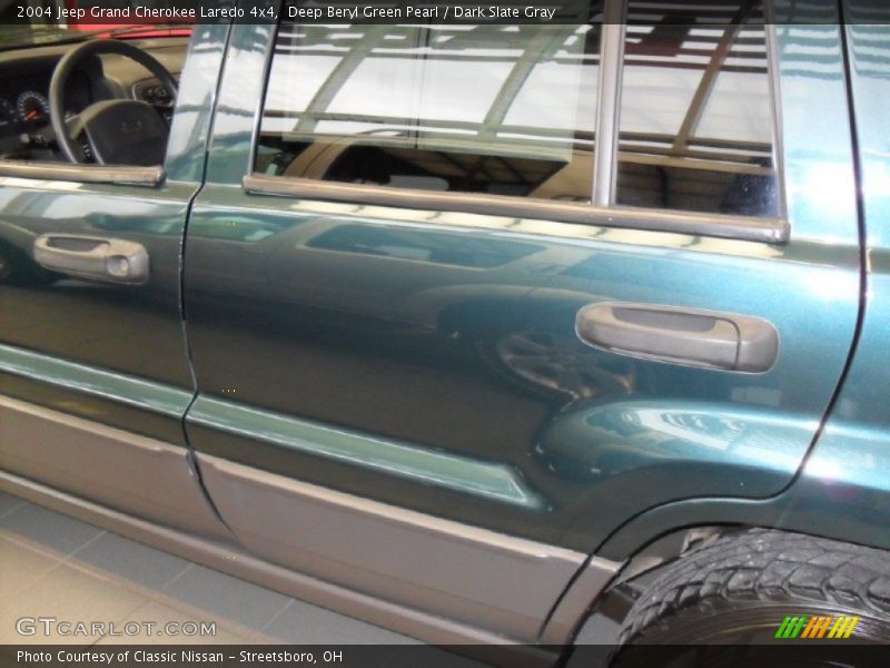 Deep Beryl Green Pearl / Dark Slate Gray 2004 Jeep Grand Cherokee Laredo 4x4