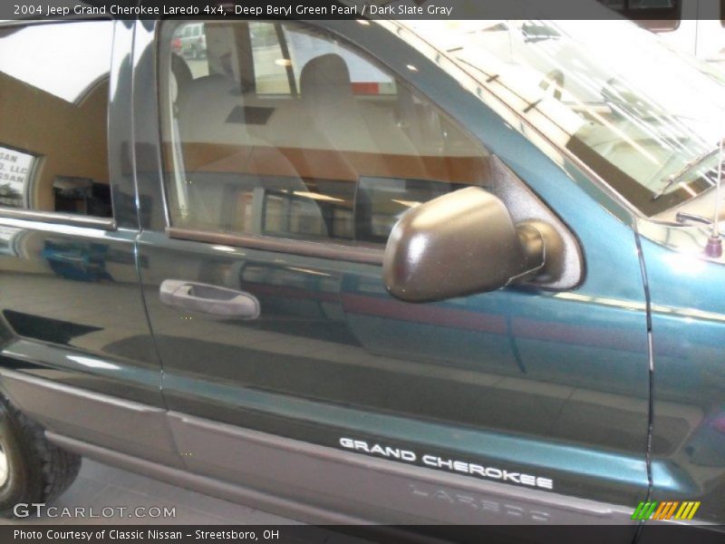 Deep Beryl Green Pearl / Dark Slate Gray 2004 Jeep Grand Cherokee Laredo 4x4