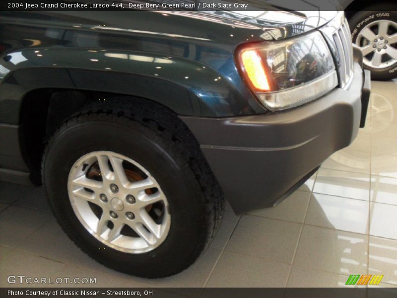 Deep Beryl Green Pearl / Dark Slate Gray 2004 Jeep Grand Cherokee Laredo 4x4