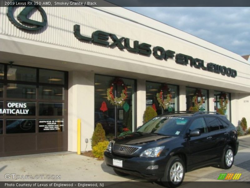 Smokey Granite / Black 2009 Lexus RX 350 AWD