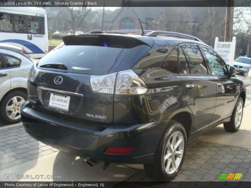 Smokey Granite / Black 2009 Lexus RX 350 AWD