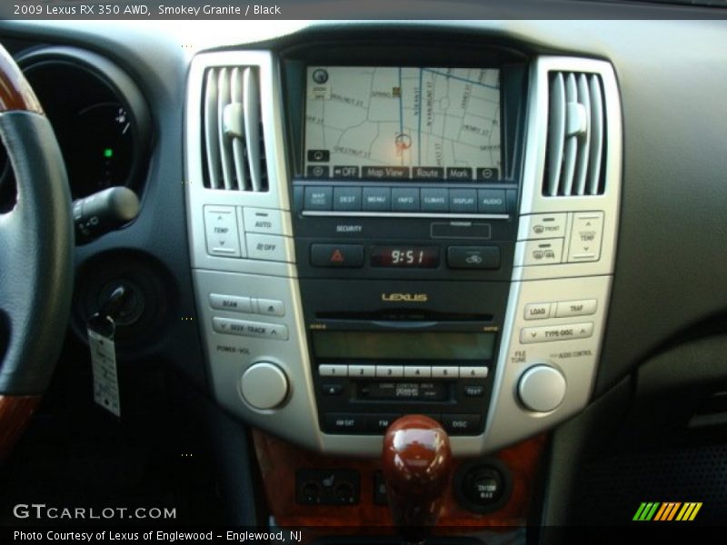 Smokey Granite / Black 2009 Lexus RX 350 AWD