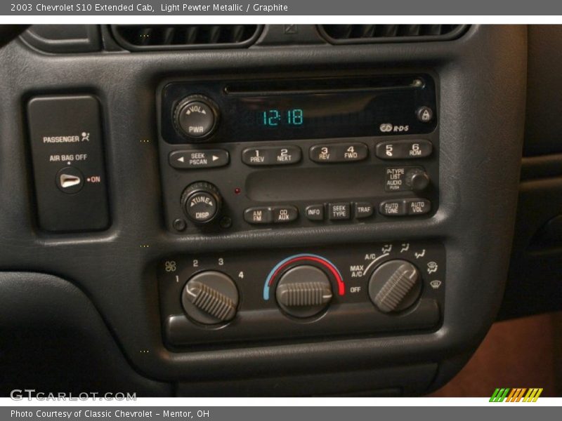 Audio System of 2003 S10 Extended Cab