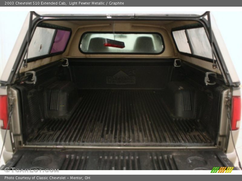 Light Pewter Metallic / Graphite 2003 Chevrolet S10 Extended Cab