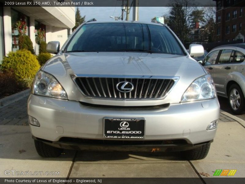 Tungsten Pearl / Black 2009 Lexus RX 350 AWD