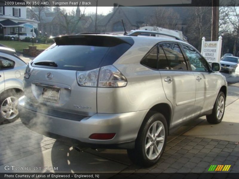 Tungsten Pearl / Black 2009 Lexus RX 350 AWD