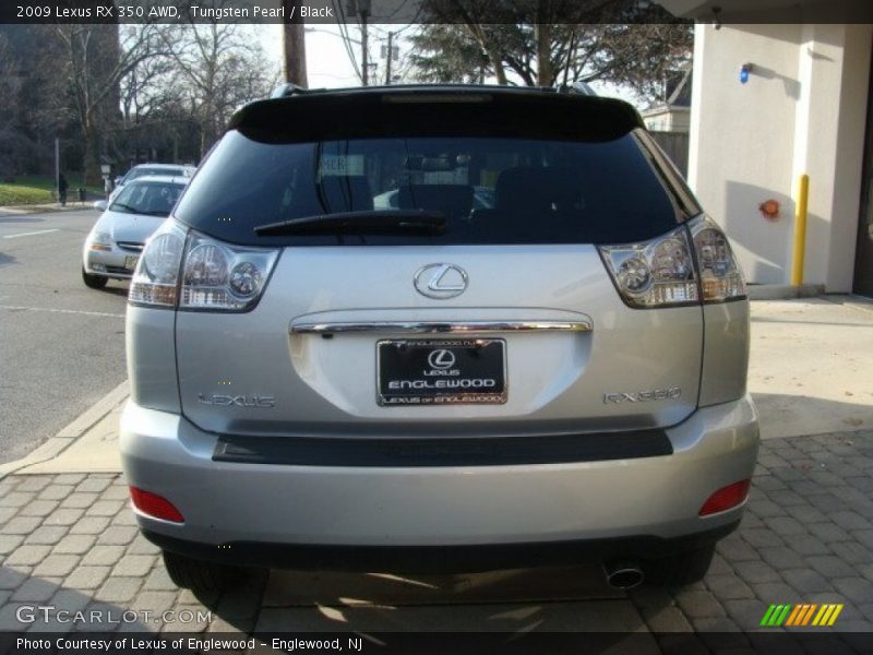 Tungsten Pearl / Black 2009 Lexus RX 350 AWD