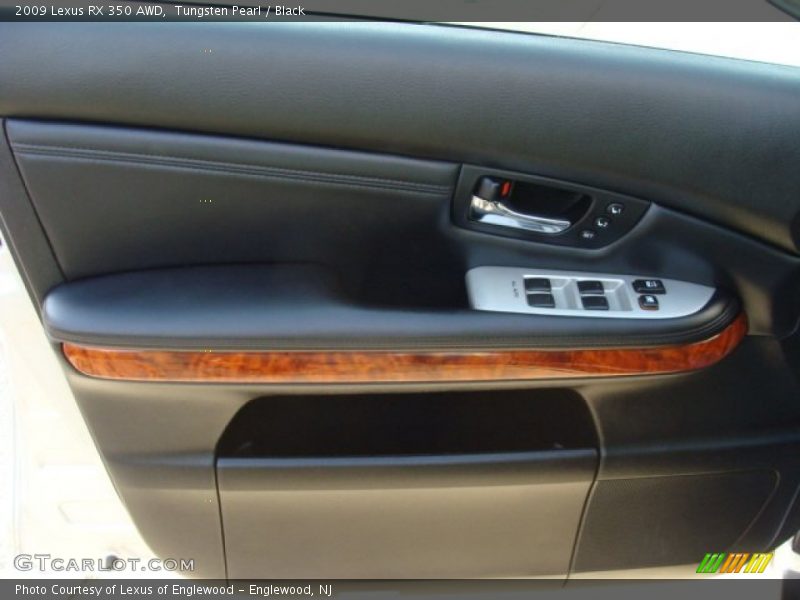 Tungsten Pearl / Black 2009 Lexus RX 350 AWD